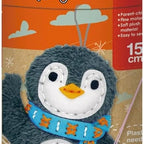 Avenir Sewing My First Doll - Penguin Kit | Create a Super Soft Panda, Develop Motor Skills & Creativity | Safe and Educational - Trusted Art, Learning, and Entertainment for Kids 3+