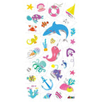 Avenir Tattoo Sticker - Sea Animal | 52pc Set of Temporary Tattoos - High-Quality Water-Based Ink - Safe and Easy to Apply and Remove - Lasts 3-5 Days for Kids 3+