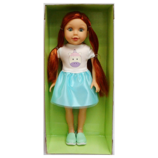 Lotus - Bumbleberry - Miss Cassidy 15" - Soft Bodied Doll | Huggable Doll for Girls