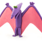 HEY CLAY – DIY Pterodactylus Plastic Creative Modelling Air-Dry Clay For Kids 3 Cans