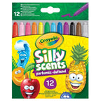Crayola - Silly Scents Slim Scented Washable Markers | 10 Aromatic Markers for Kids' Artwork - Scribble and Sniff, Drawing Fun | Non-Toxic, Suitable for Ages 3+