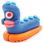 HEY CLAY – DIY Worm Plastic Creative Modelling Air-Dry Clay For Kids 3 Cans