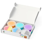 HEY CLAY -DIY Aliens: Muzon, Volcano, Bigfoot Plastic Creative Modelling Air-Dry Clay For Kids 6 Cans