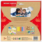 Avenir Create My First Story Book - Dinosaurs | Mosaic Junior Kit: Fun DIY Activity for Kids - Improve Coordination and Perception of Colors | Ideal gift for Kids 3+