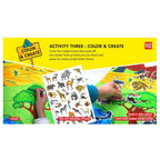 Unik Play - 3 in 1 Giant Coloring Book | Educational Game, Easy to Learn coloring | Boys & Girls Age 6+