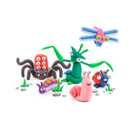 HEY CLAY – DIY Mantis Plastic Creative Modelling Air-Dry Clay For Kids 3 Cans