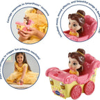 Vtech - Toot-Toot Drivers Belle's Enchanted Carriage, Disney Princess - Multicolour | Pretend Play Vehicle with Lights, Phrases and Songs, Interactive Toddler Toy  | ideal for ages 12 Months, 2, 3, 4+