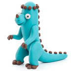 HEY CLAY – DIY Pachycephalosaurus Plastic Creative Modelling Air-Dry Clay For Kids 3 Cans