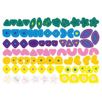Avenir Stick 'N Play Series - Polar & Sea Animals | 200+ Reusable Stickers for Endless Fun! Create Play Scenes with 8 Illustrated Theme Cards, Make Your Own Animal Figures | For Kids 3+