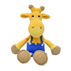 Happy Threads Handmade Crocheted AlexGiraffe (15 inches) – Multicolour | Crochet Toys | Child Safe | for Babies 6 Months & Above | Dolls for Boys/Girls| For Birthday Gift | Decorative Items for Room