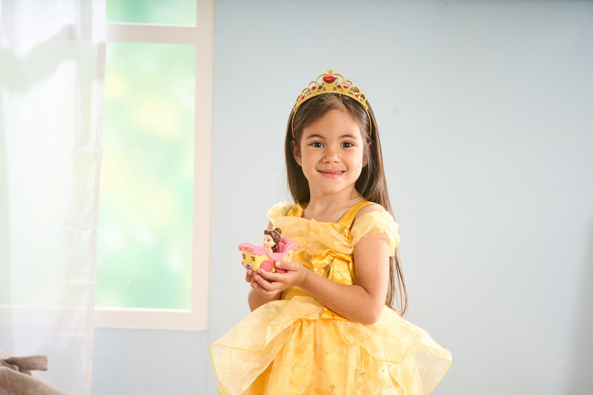 Vtech - Toot-Toot Drivers Belle's Enchanted Carriage, Disney Princess - Multicolour | Pretend Play Vehicle with Lights, Phrases and Songs, Interactive Toddler Toy  | ideal for ages 12 Months, 2, 3, 4+