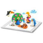 HEY CLAY - Birds Set-Colourful Modeling Kids-Air Dry Clay Kit 15 cans and Sculpting Tools with Fun Interactive Instructions App, Multicoloured