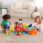 Toot Toot Drivers - Mickey Repair Shop Set -  Multicolour | It’s time for a tune-up at the Go! Go! Smart Wheels | Ideal for ages 1-5 +