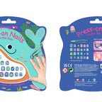 Avenir - Fancy Me Press-On Nails for Kids – Under the Sea | 24 Pre-Glued Artificial Nails with Tweezer | Easy Apply & Remove | Fun Nail Art Kit for Girls & Gift Set