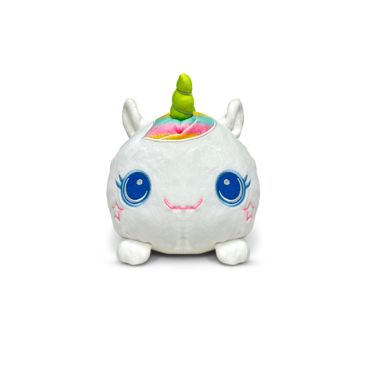 PMS - Glow-in-the-Dark Bedtime Buddies Soft Plush Toy 4-inch - Assorted 1pc | For comforting nighttime, plush toys are designed to provide both a soft, cuddly friend and a gentle Suitable for 0+ up