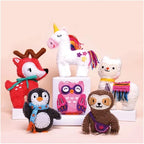 Avenir Sewing My First Doll - Penguin Kit | Create a Super Soft Panda, Develop Motor Skills & Creativity | Safe and Educational - Trusted Art, Learning, and Entertainment for Kids 3+