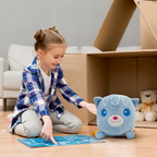 PMS - Glow-in-the-Dark Bedtime Buddies Soft Plush Toy 6-inch - Assorted 1pc | For comforting nighttime, plush toys are designed to provide both a soft, cuddly friend and a gentle Suitable for 0+ up