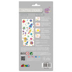 Avenir Tattoo Sticker - Space | 53pc Set of Temporary Tattoos - High-Quality Water-Based Ink - Safe and Easy to Apply and Remove - Lasts 3-5 Days for Kids 3+