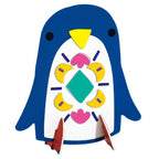 Avenir Stick 'N Play Series - Polar & Sea Animals | 200+ Reusable Stickers for Endless Fun! Create Play Scenes with 8 Illustrated Theme Cards, Make Your Own Animal Figures | For Kids 3+