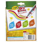 10 Ct Wedge Tip Dry-Erase Markers, Washable