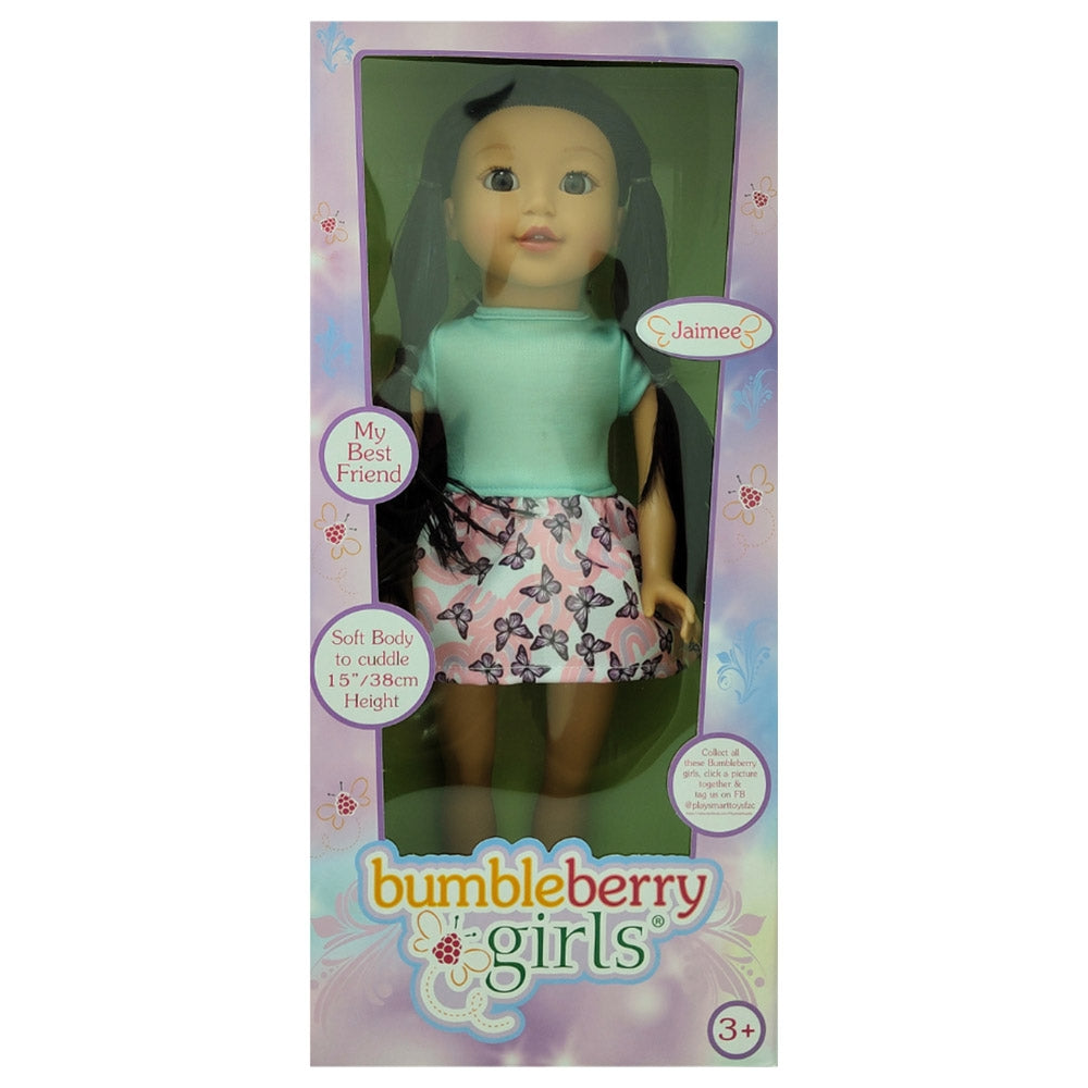 Lotus - Bumbleberry - Miss Jaime 15" - Soft Bodied Doll | Huggable Doll for Girls