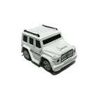 D-power - 1:64 Scale Watch Remote Control Car (White)– 2.4GHz Mini RC Car with Wearable Controller | Compact Racing Toy for Kids Ages 3+