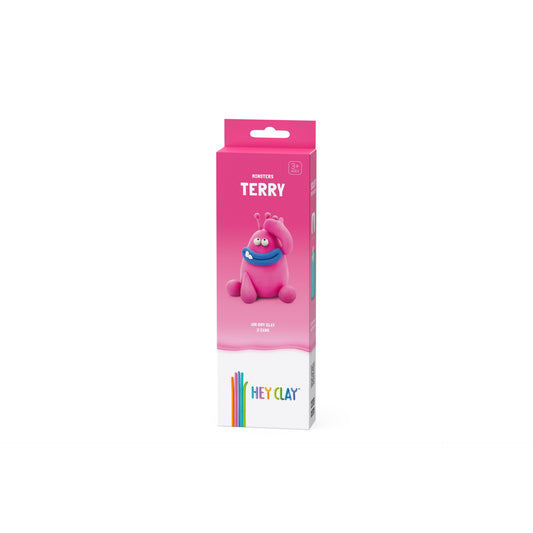 HEY CLAY – DIY Terry Plastic Creative Modelling Air-Dry Clay For Kids 3 Cans