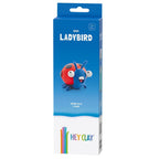 HEY CLAY – DIY Ladybird Plastic Creative Modelling Air-Dry Clay For Kids 3 Cans
