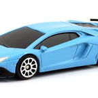 D-Power 1:64 Diecast Lamborghini Aventador LP 750-4 Superveloce – Licensed Collectible Model Car (Assorted Colors Blue / Red, 1 Piece) | Metal Body, Free-Rolling Wheels