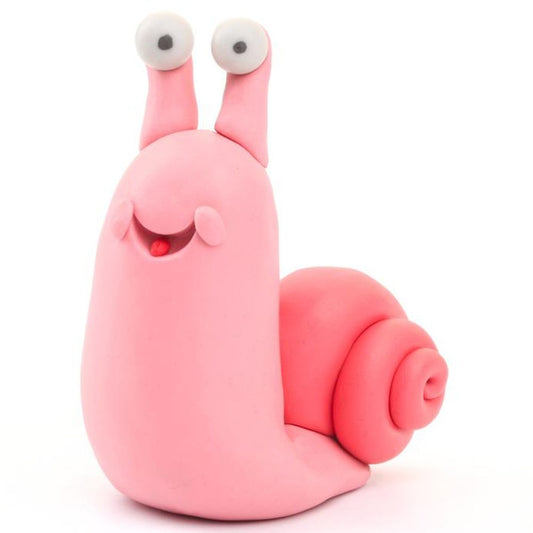 HEY CLAY – DIY Snail Plastic Creative Modelling Air-Dry Clay For Kids 3 Cans