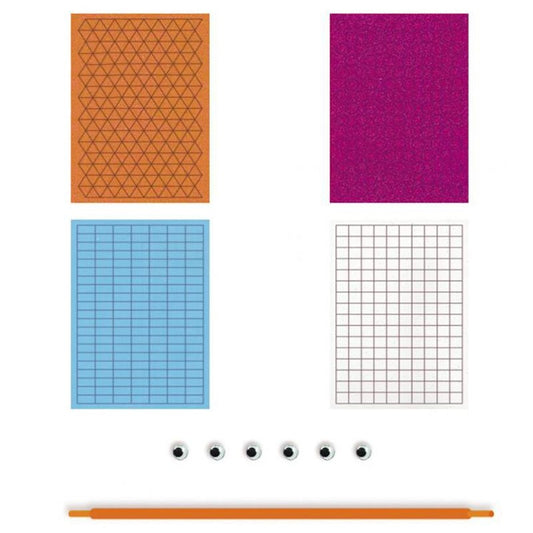 Avenir Create My First Story Book - Wild Animals | Mosaic Junior Kit: Fun DIY Activity for Kids - Improve Coordination and Perception of Colors | Ideal gift for Kids 3+