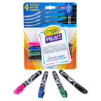 Crayola  Project 4 ct. Metallic Outline Markers
