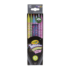 Crayola - Erasable Twistables Colored Pencils | Bold & Bright - 12pcs