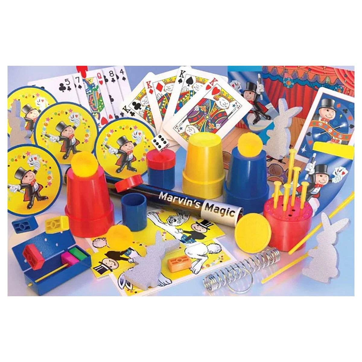 Marvin’s Magic Simply Magic – Amazing 300 Magic Tricks Set for Kids & Beginners | Easy-to-Learn Illusions, Step-by-Step Instructions | Magic Kit for Ages 6+