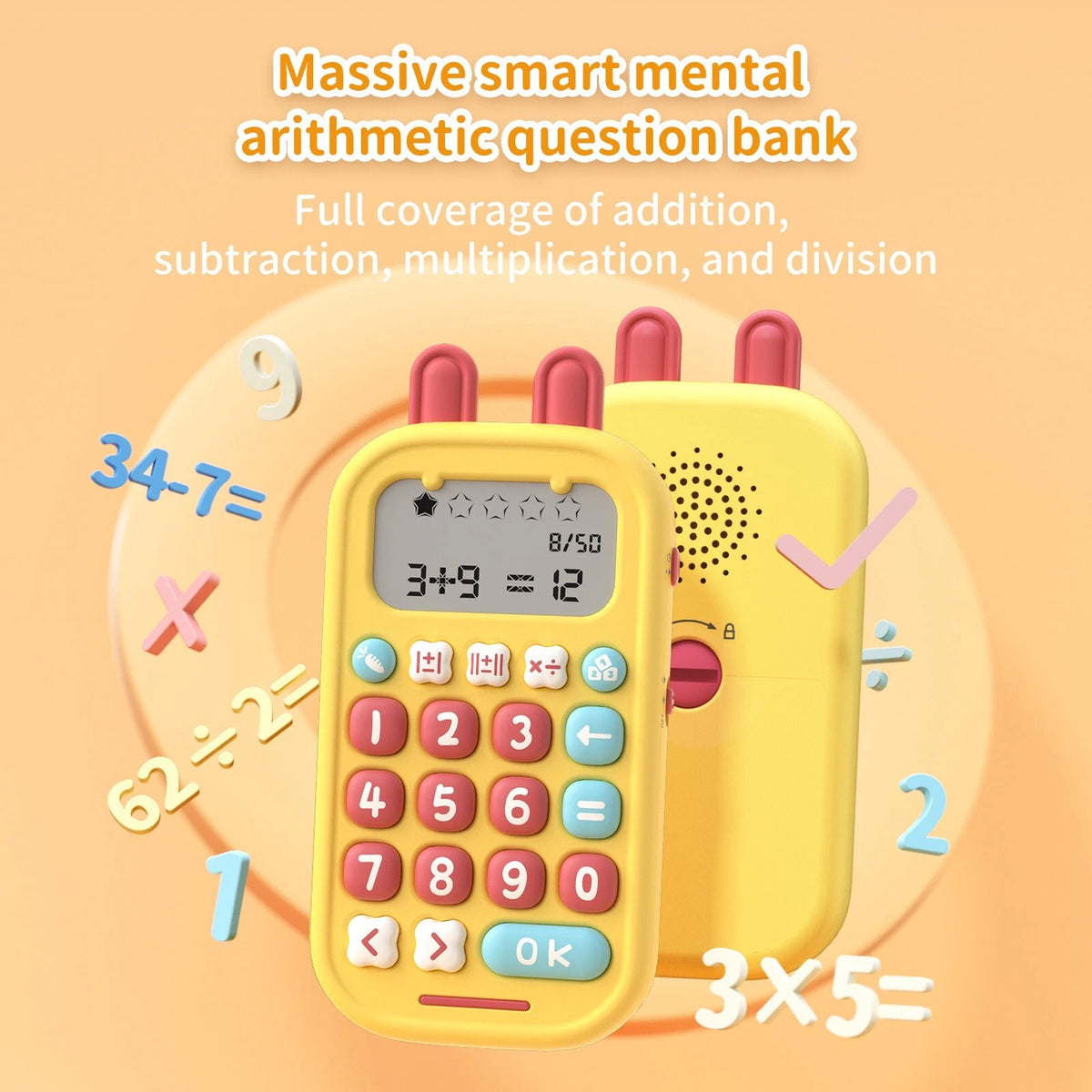 Alilo - Oral Arithmetic Training Machine, KS1 | Fun Math Games, Logic Building & Professional Training for Kids, Enhance Math Skills and Interest | 3+