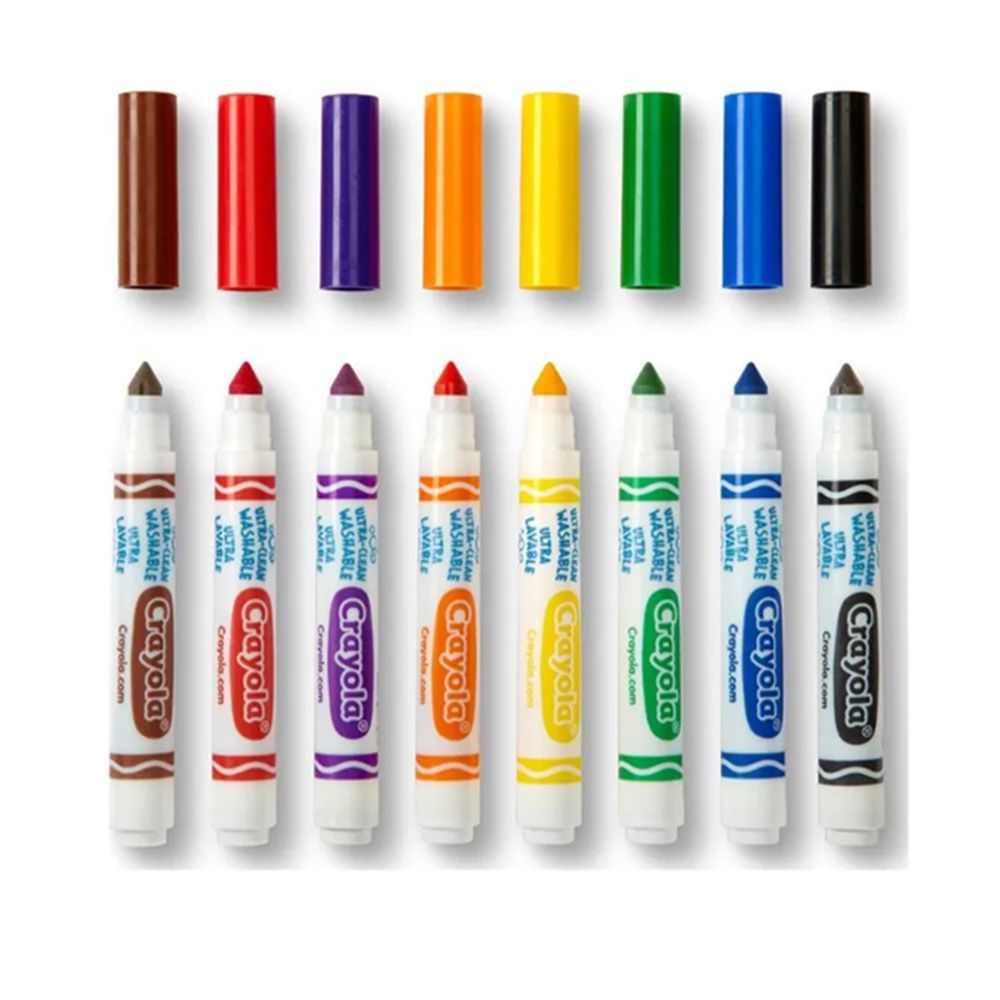 10 Ct Silly Scents Smash Ups, Broad Line Washable Markers