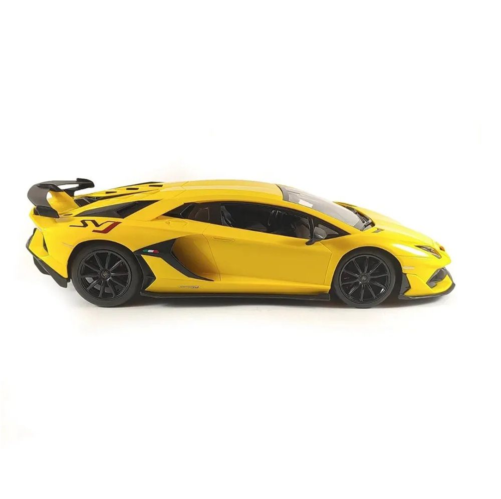 D-power MSZ – Lamborghini SVJ – Yellow | Die-Cast Replica, Ultimate Collector's Item, Super Cars | Toy Vehicles, Metal Toy Car Model - Pull Back Collection | Size - 1:64, For Kids 3+