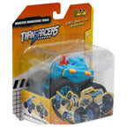 D-Power - PullBack Dino Stunt Truck, Orange| No Batteries Needed, Fun for All Ages | 3+