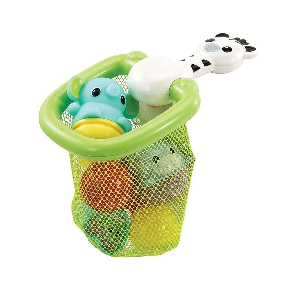 VTech 6-in-1 Bath Set, Bathtub Toy with 10+ Accessories Including Stacking & Linking Boats, Shape Sorter, Colourful Balls, Bath Time Gift for Babies & Infants 0, 6, 12 months +, English version