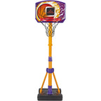 Vtech -Interactive Kids Basketball Hoop with Electronic Scoreboard | Height Adjustable Stand, LED Backboard & 3 Built-In Games | Preschool Basketball Toy for Ages 3–6 Years