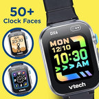 VTech KidiZoom Smartwatch DX4 Black - Camera & Games, Video Recorder, Voice Changer