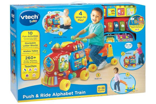 PUSH & RIDE ALPHABET TRAIN